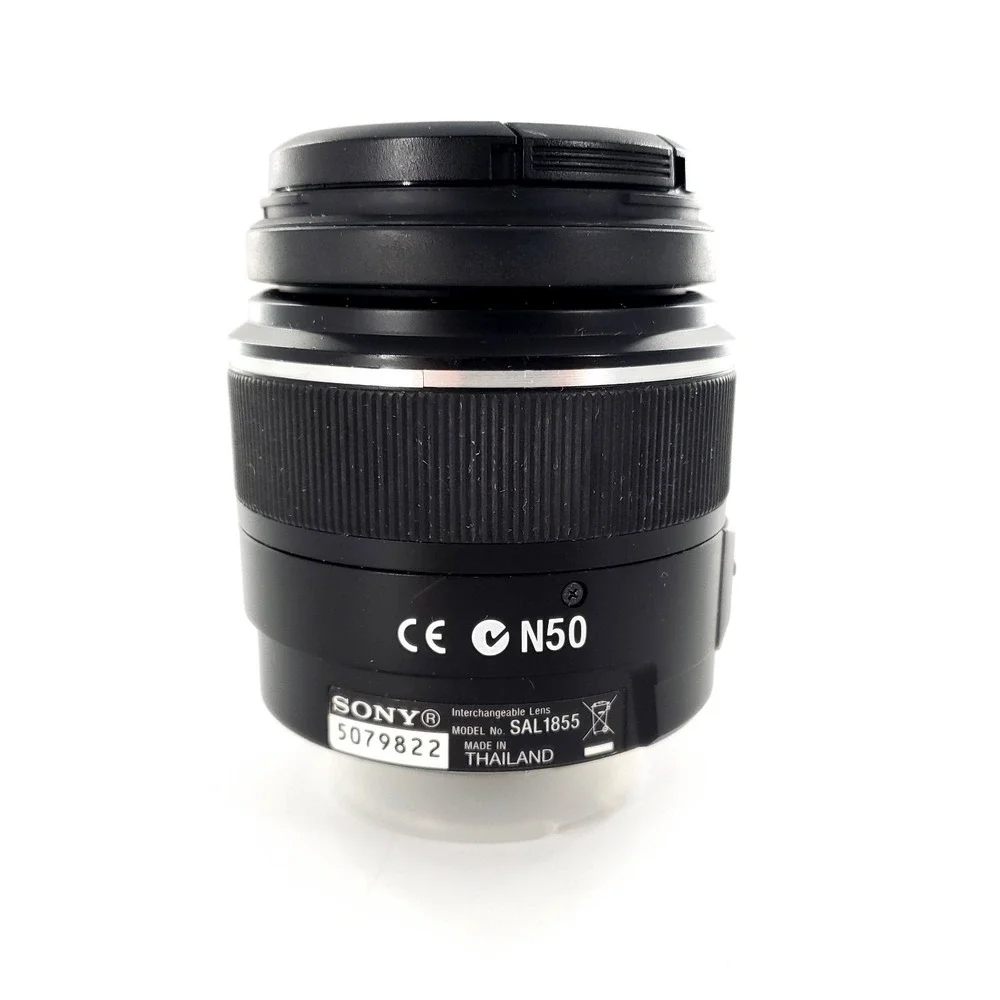Sony DT 18-55mm f/3.5-5.6 SAM Lens w/ Caps SAL1855 Tested & Works